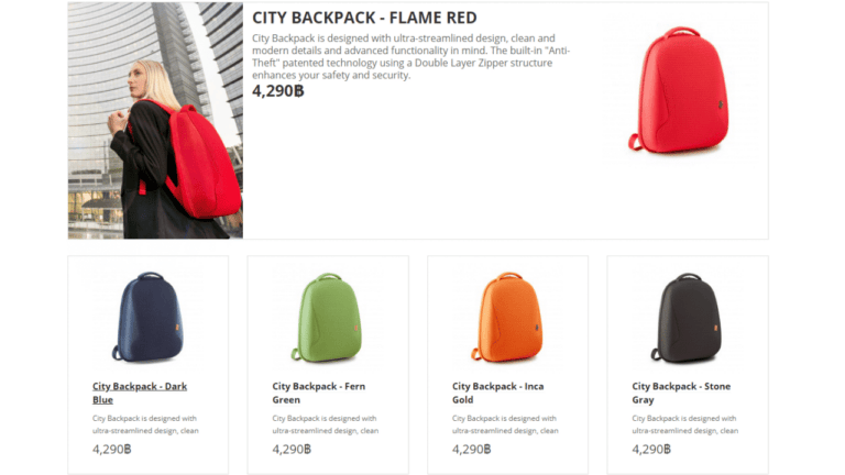รีวิวกระเป๋า Cozistyle City Backpack ARIA Collection เท่ หรู ดูดี มีซิป 2 ชั้นป้องกันหัวขโมย