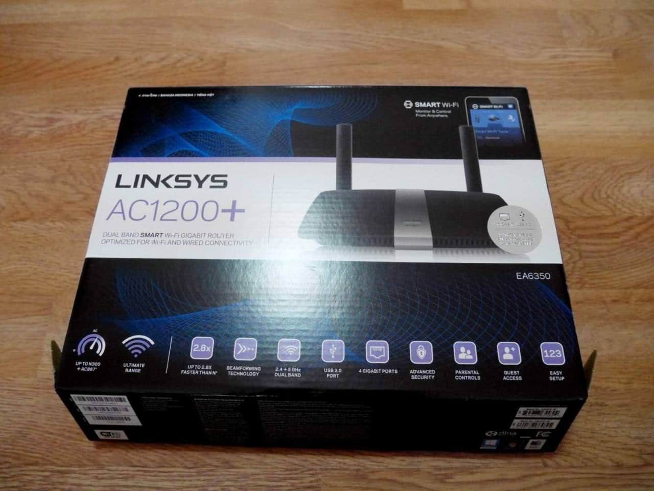 Unboxing แกะกล่อง Linksys EA6350