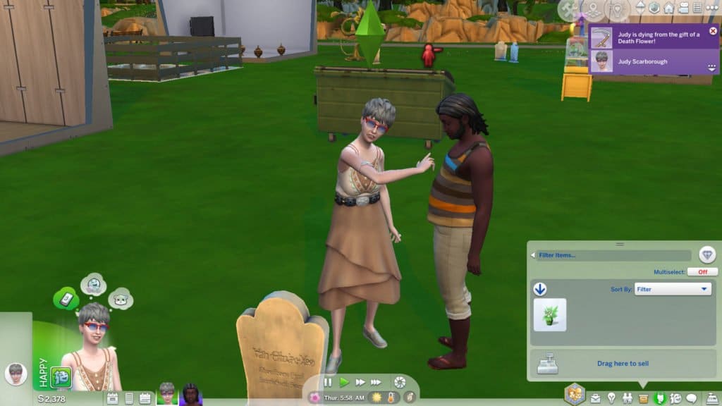 รวมการตายแบบปกติใน The Sims 4 อัปเดทรับปี 2022 Part 3 Seasons