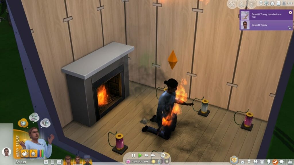 รวมการตายแบบปกติใน The Sims 4 อัปเดทรับปี 2022 Part 1 Base Game