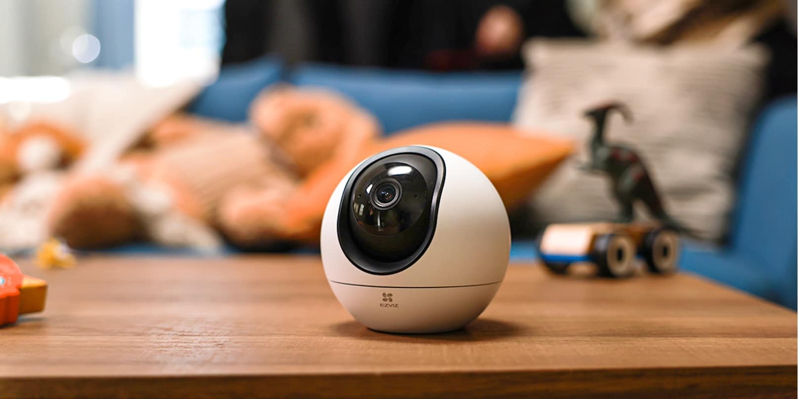 EZVIZ C6 กล้องวงจรปิด Smart AI Indoor Camera เพื่อการปกป้องเด็กและดูแลสัตว์เลี้ยง