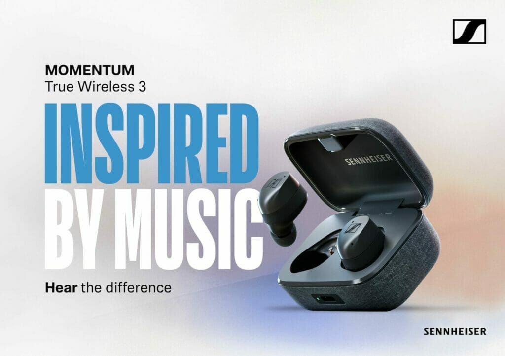 Sennheiser MOMENTUM True Wireless 3 เปิดประสบการณ์การฟังเพลงที่ดีที่สุดในราคา 9,999 บาท