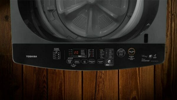 โตชิบาแนะนำเครื่องซักผ้าฝาบน Toshiba AW-DUM1500LT(SG) ขนาด 14 กิโลกรัม