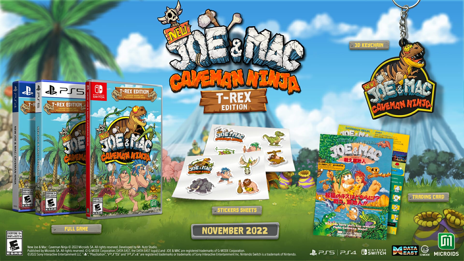 ตัวอย่างเกมเพลย์ใหม่ของ New Joe & Mac: Caveman Ninja!