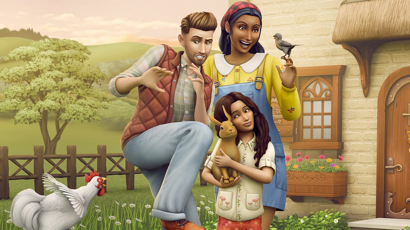 แจกสูตร The Sims 4 Cottage Living