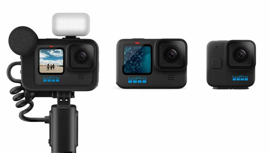 GoPro เปิดตัวกล้อง HERO11 Black กล้องแอคชั่นแคม 2 รุ่น 3 รูปแบบ￼