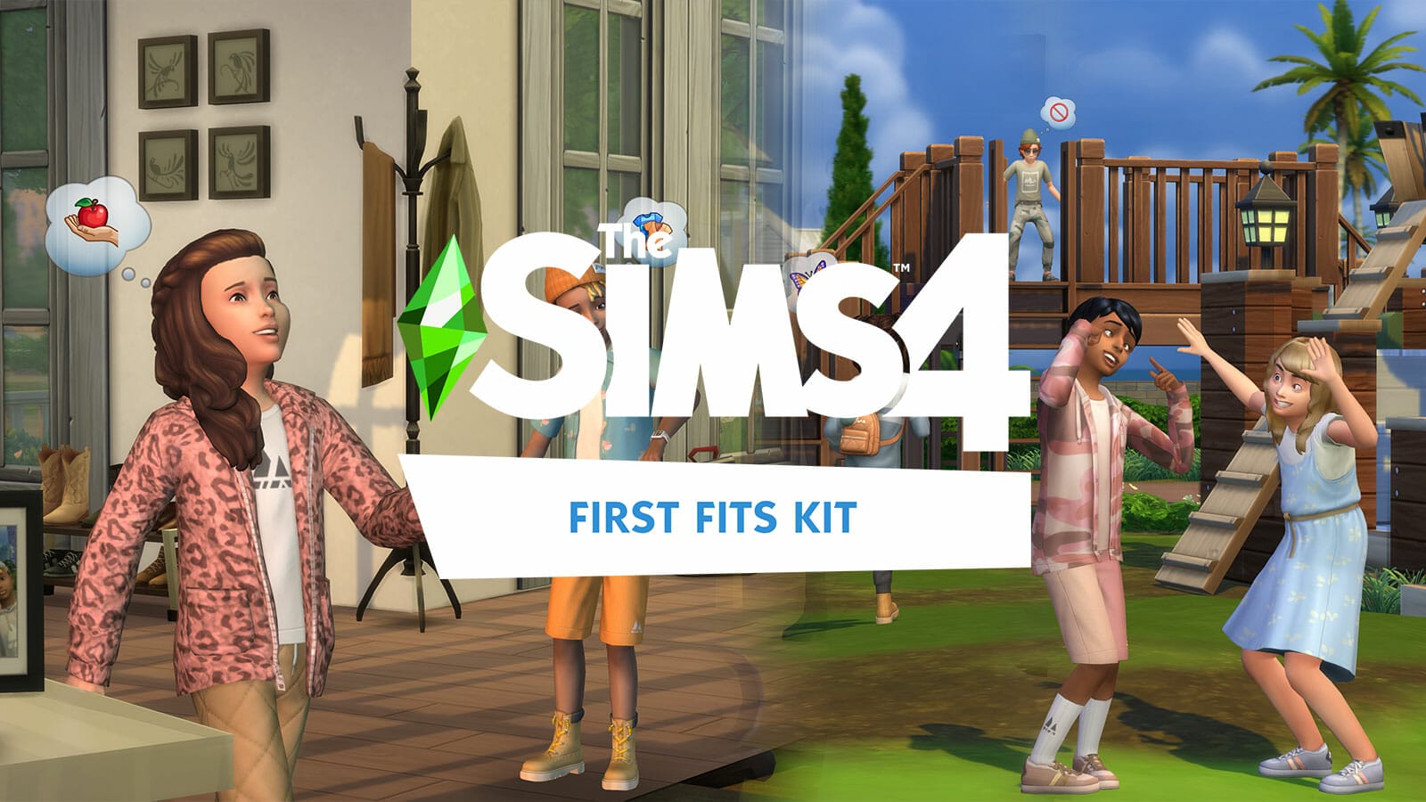 The Sims 4 First Fits Kit คิทใหม่สำหรับซิมส์เด็กสายแฟ