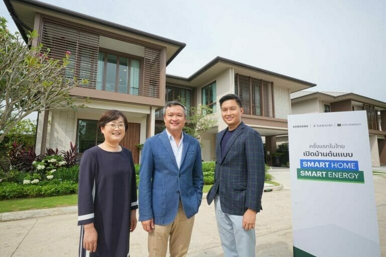 ซัมซุงจับมือแสนสิริและไอออน เอนเนอร์ยี่ เปิดตัวบ้านต้นแบบ Smart Home Smart Energy ครั้งแรกในประเทศไทยที่โครงการบุราสิริ กรุงเทพกรีฑา 