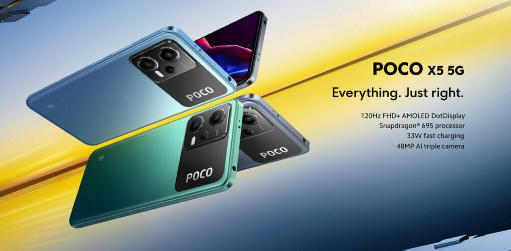 POCO X5 Pro 5G และ POCO X5 5G สรุป สเปค ราคา เข้าไทยแน่นอน