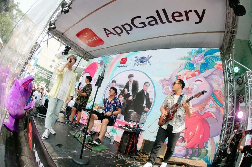 HUAWEI AppGallery ฉลองเปิดตัว Ragnarok Origin ณ Songkran Music Festival