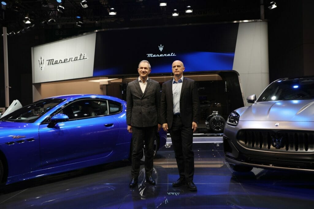 มาเซราติ เผยโฉมรถยนต์พลังงานไฟฟ้าที่งาน Shanghai Auto Show 2023