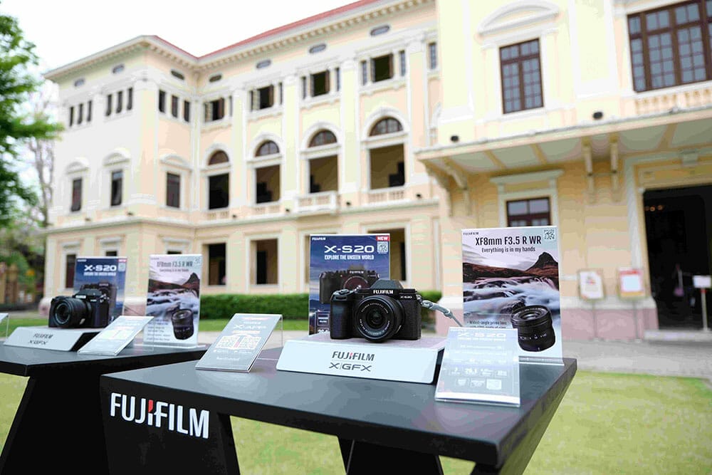 เปิดจองแล้ว! กล้องฟูจิฟิล์ม FUJIFILM X-S20 และเลนส์ Fujinon XF 8mm F3.5R WR โปรโมชั่น ราคา