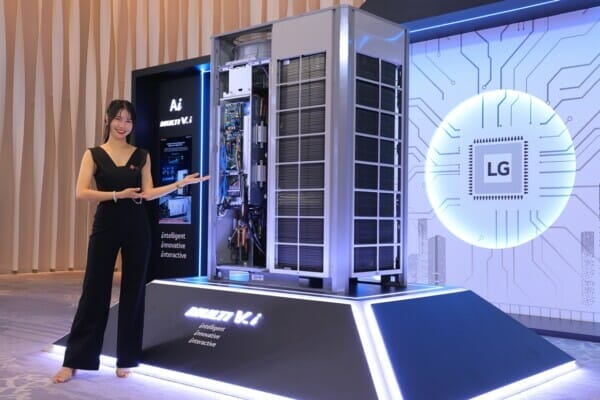 แอลจีเปิดตัวเครื่องปรับอากาศเชิงพาณิชย์ LG MULTI V i มาพร้อมเทคโนโลยี AI