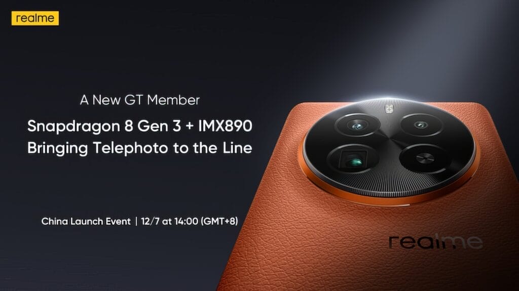 realme GT5 Pro เปิดตัวในจีน ด้วยประสิทธิภาพและกล้องสำหรับ Nex-gen