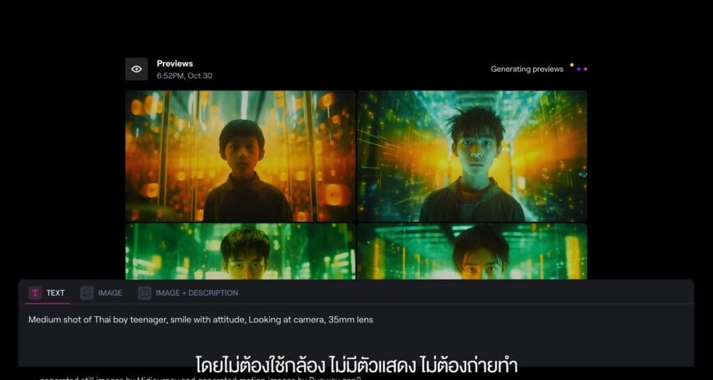 โฆษณาจาก AI เรื่องแรกของไทย! GGWP Bangkok x Phenomena