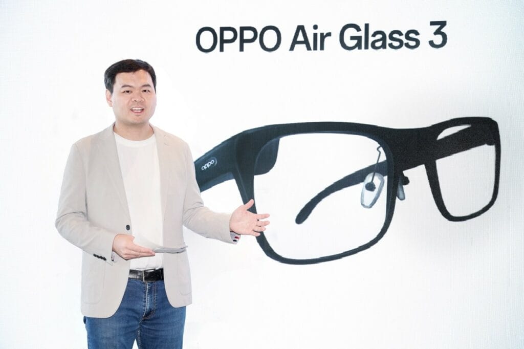 OPPO เปิดตัว OPPO Air Glass 3 พร้อม AI ที่งาน MWC 2024 1