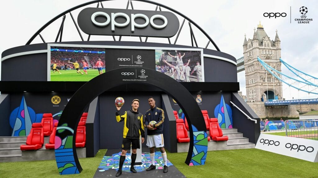 OPPO และ Kaká แบรนด์แอมบาสเดอร์ ร่วมสร้างความประทับใจใน UEFA Champions League Final 2024 7