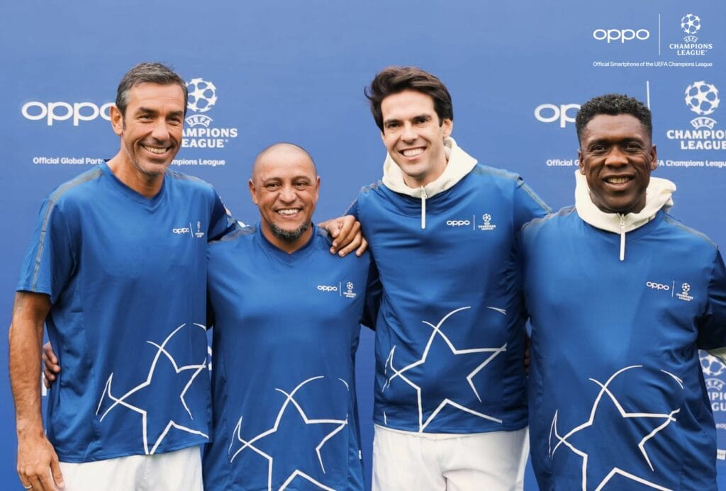 OPPO และ Kaká แบรนด์แอมบาสเดอร์ ร่วมสร้างความประทับใจใน UEFA Champions League Final 2024 9